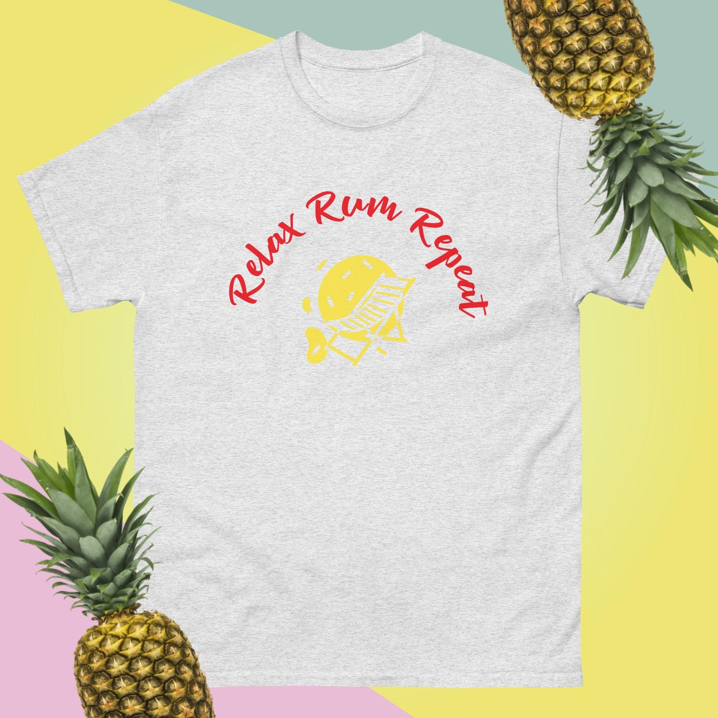 RUM/ALCOHOL THEMED - Some R&R...&R Men's Classic Tee Shirt/T-Shirt