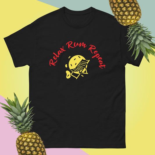 RUM/ALCOHOL THEMED - Some R&R...&R Men's Classic Tee Shirt/T-Shirt