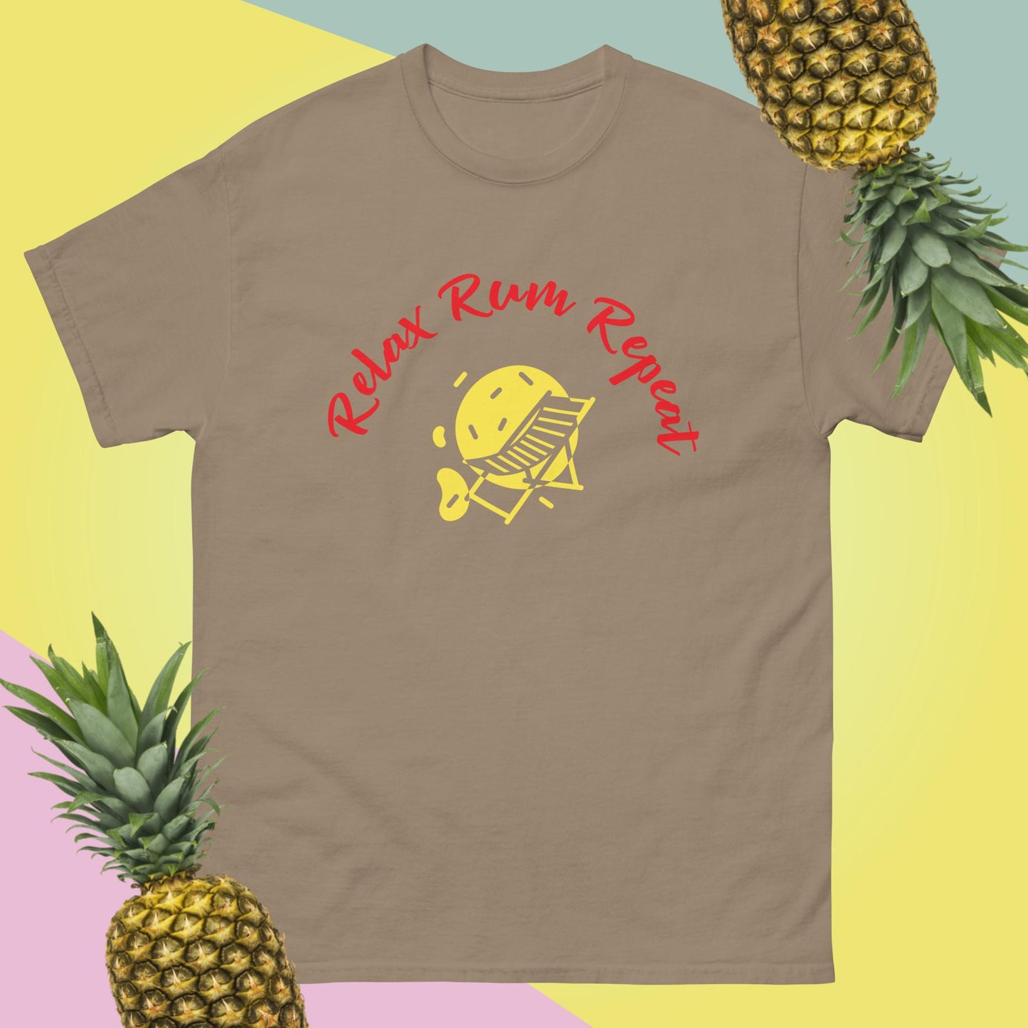 RUM/ALCOHOL THEMED - Some R&R...&R Men's Classic Tee Shirt/T-Shirt