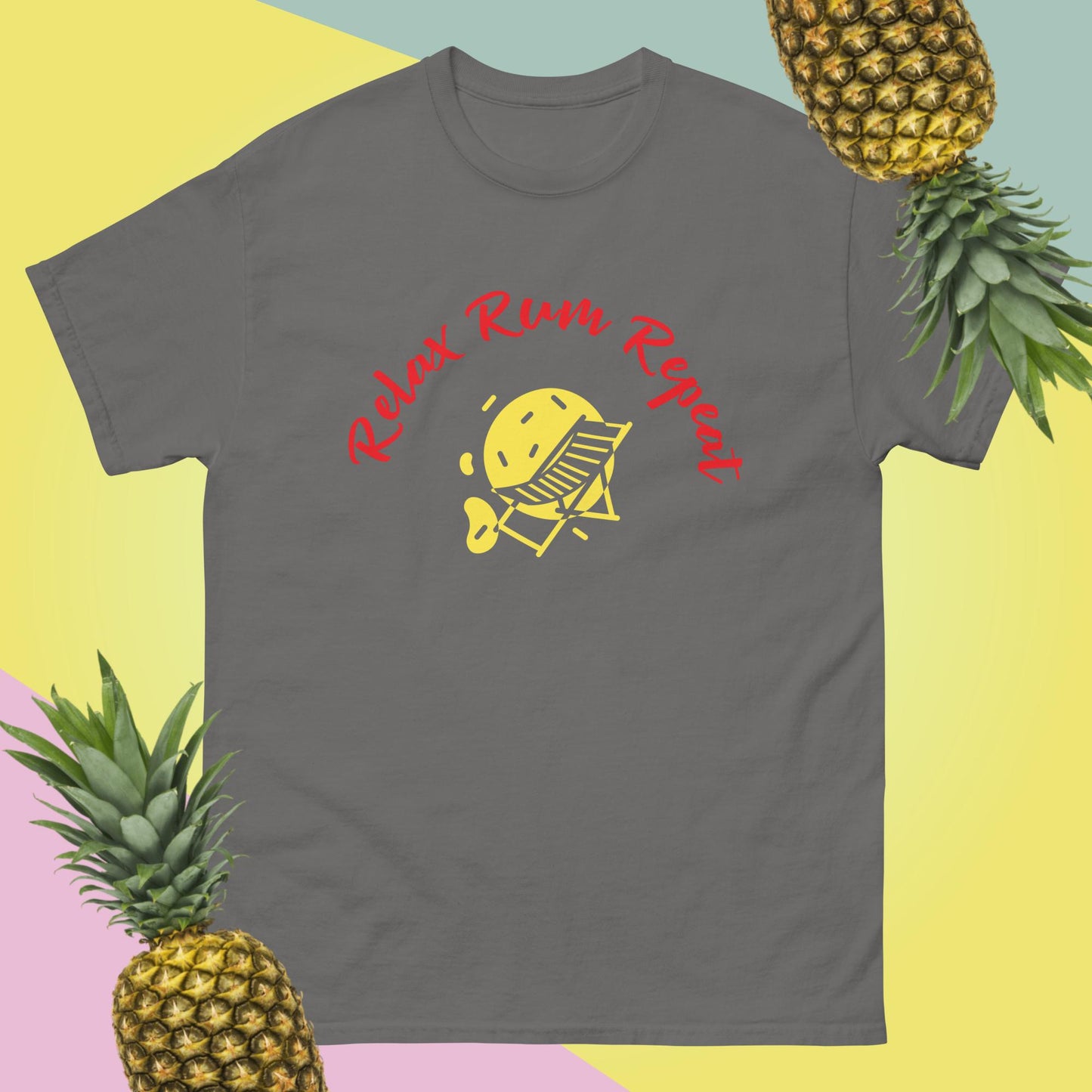 RUM/ALCOHOL THEMED - Some R&R...&R Men's Classic Tee Shirt/T-Shirt