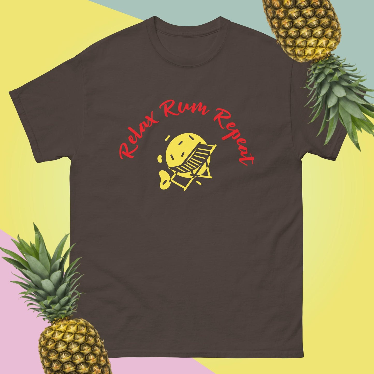 RUM/ALCOHOL THEMED - Some R&R...&R Men's Classic Tee Shirt/T-Shirt