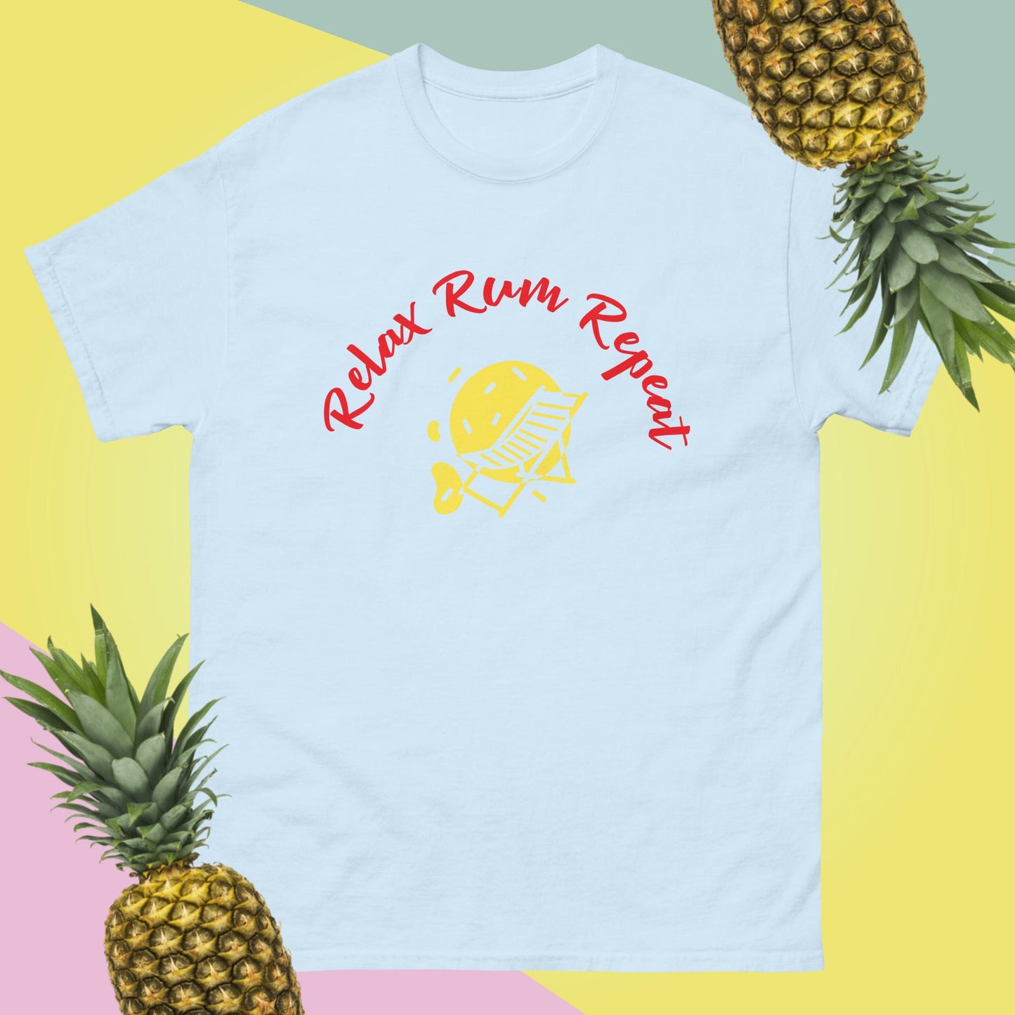 RUM/ALCOHOL THEMED - Some R&R...&R Men's Classic Tee Shirt/T-Shirt