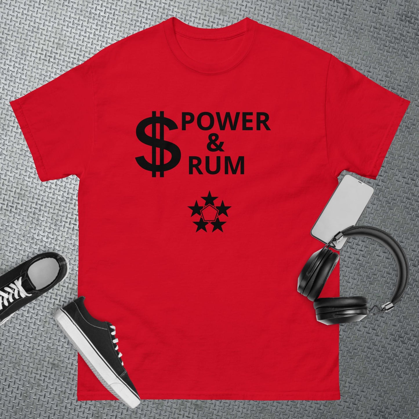 RUM/ALCOHOL THEMED - In That Order! Men's Classic Tee Shirt/T-Shirt