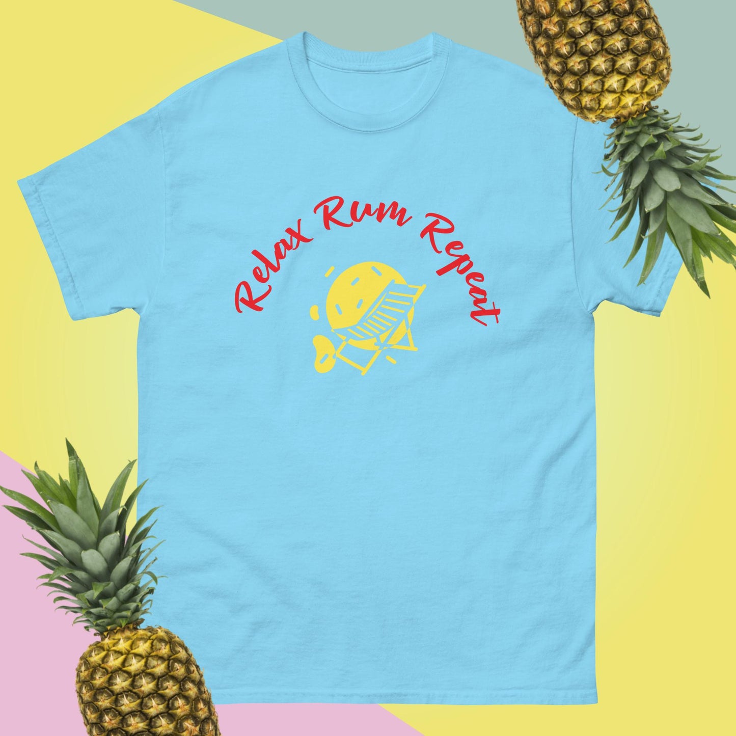 RUM/ALCOHOL THEMED - Some R&R...&R Men's Classic Tee Shirt/T-Shirt