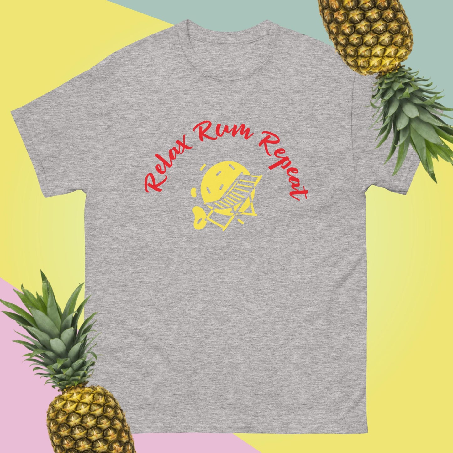 RUM/ALCOHOL THEMED - Some R&R...&R Men's Classic Tee Shirt/T-Shirt