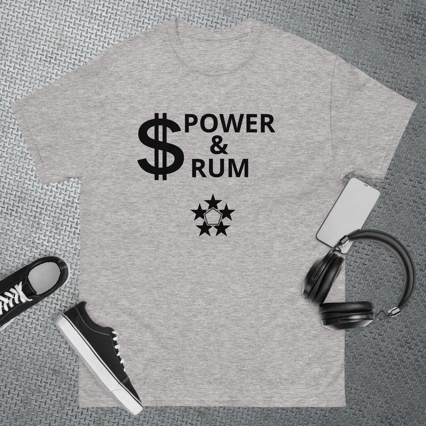 RUM/ALCOHOL THEMED - In That Order! Men's Classic Tee Shirt/T-Shirt