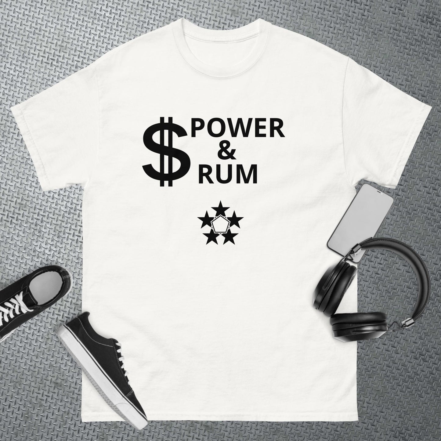 RUM/ALCOHOL THEMED - In That Order! Men's Classic Tee Shirt/T-Shirt