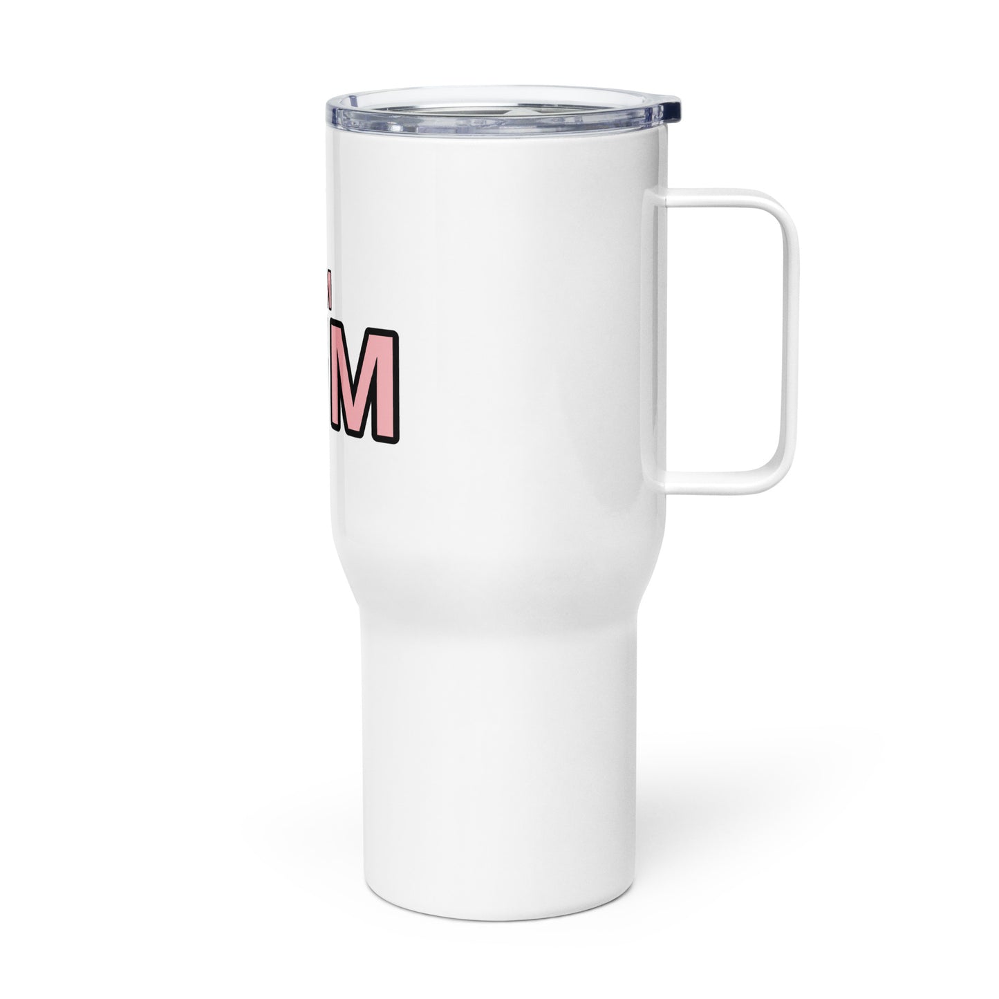 RUM/ALCOHOL THEMED - Travel mug with handle