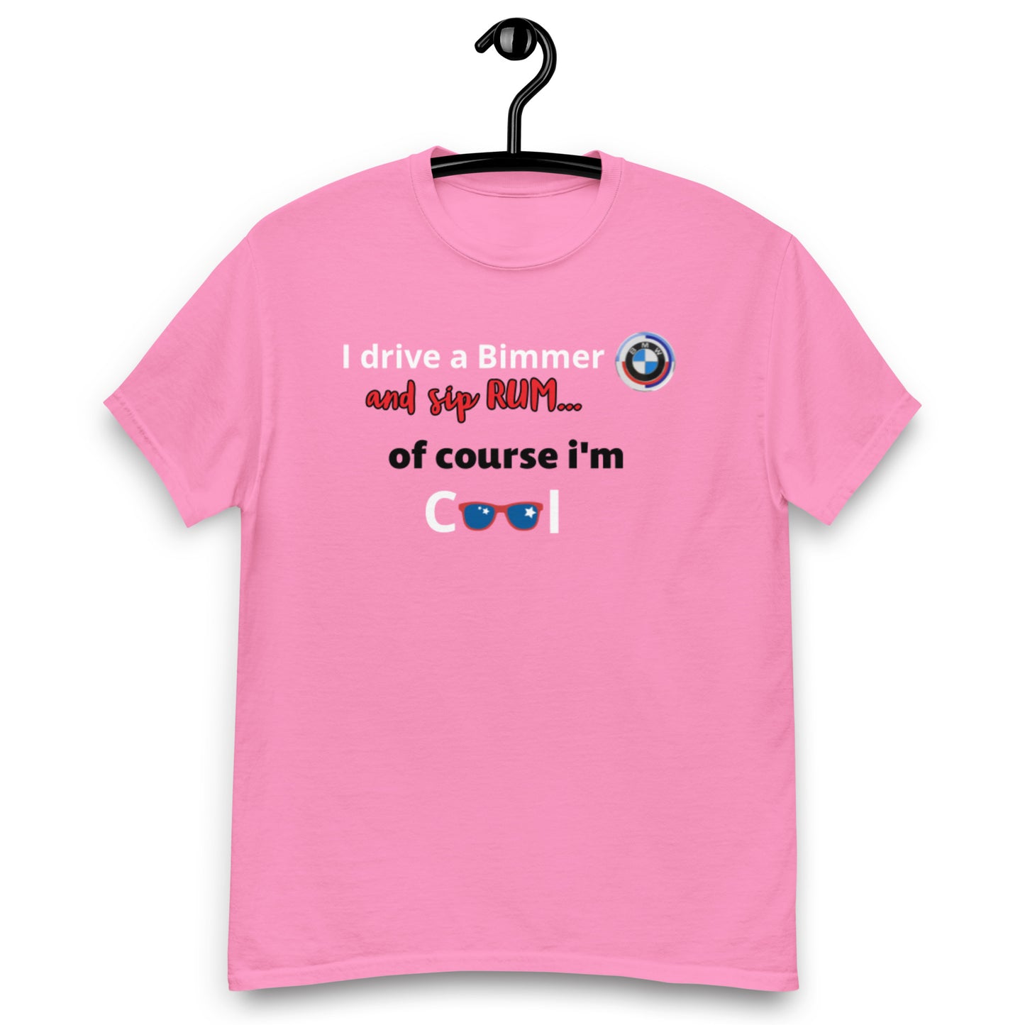 RUM/ALCOHOL THEMED - Cool Bimmer - BMW Men's Graphic Tee Shirt/T-Shirt