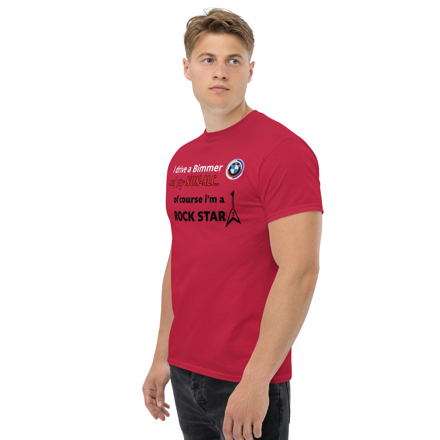 RUM/ALCOHOL THEMED - Cool Bimmer - BMW Men's Graphic Tee Shirt/T-Shirt