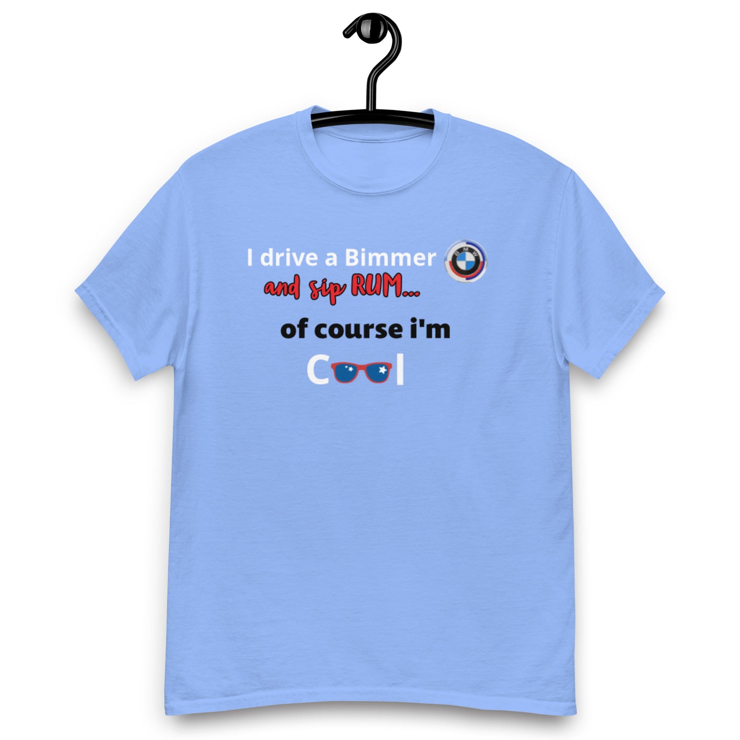 RUM/ALCOHOL THEMED - Cool Bimmer - BMW Men's Graphic Tee Shirt/T-Shirt