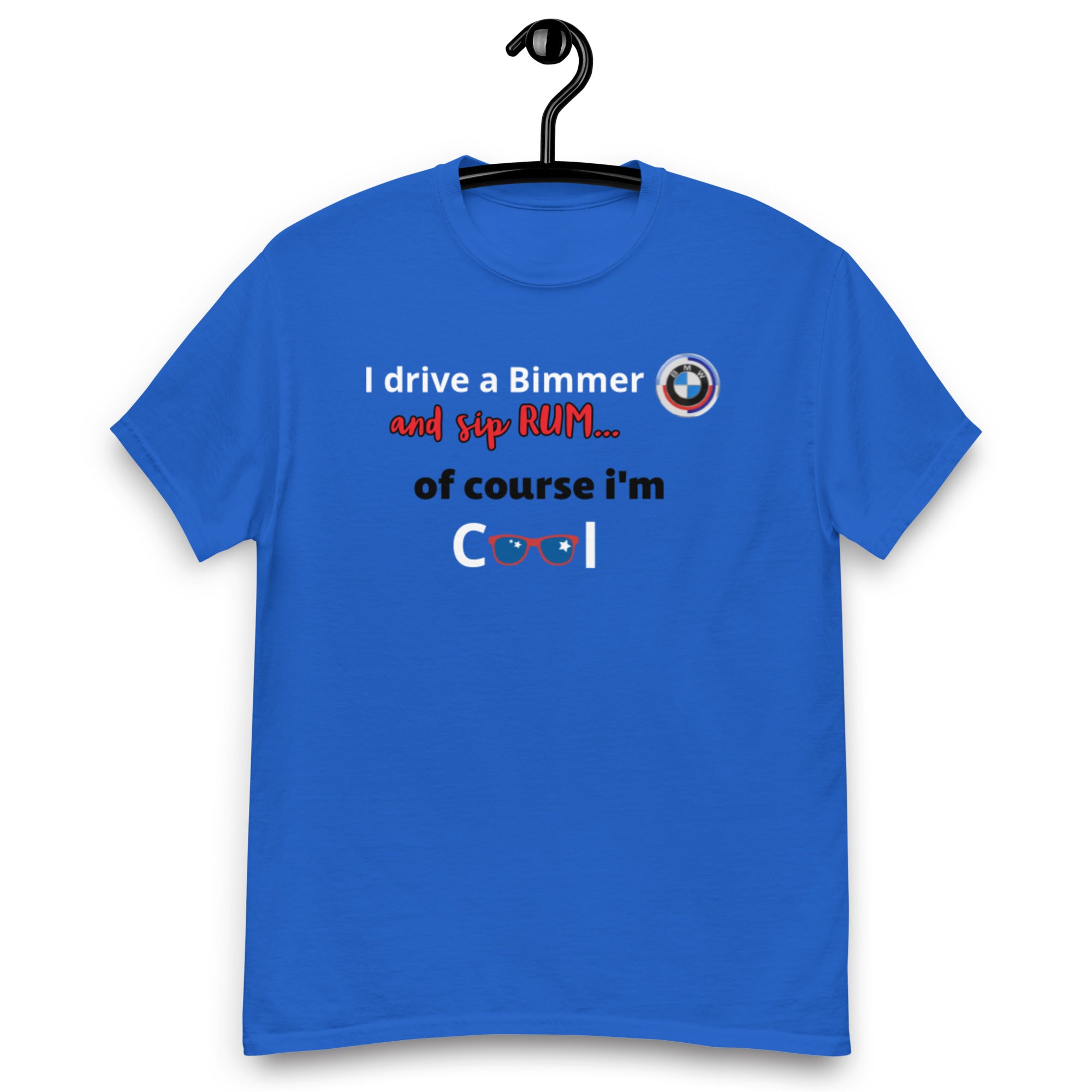 RUM ALCOHOL THEMED Cool Bimmer BMW Men s Graphic Tee Shirt T Shirt The RumBum LifeStyle Collection