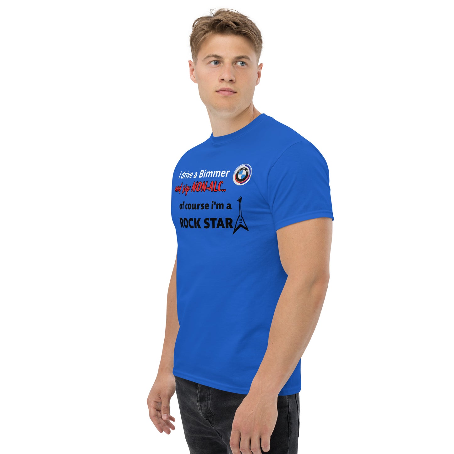 RUM/ALCOHOL THEMED - Cool Bimmer - BMW Men's Graphic Tee Shirt/T-Shirt