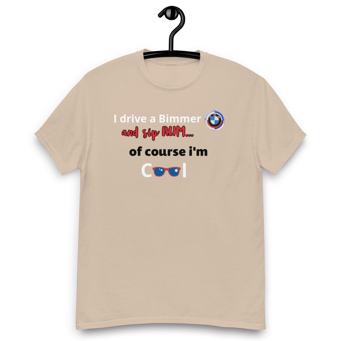 RUM/ALCOHOL THEMED - Cool Bimmer - BMW Men's Graphic Tee Shirt/T-Shirt