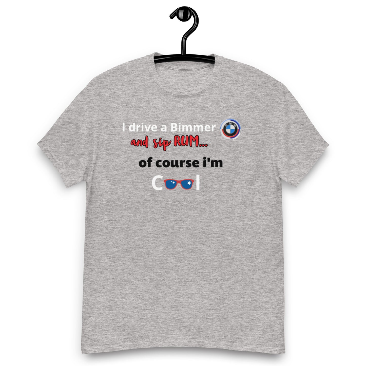 RUM/ALCOHOL THEMED - Cool Bimmer - BMW Men's Graphic Tee Shirt/T-Shirt