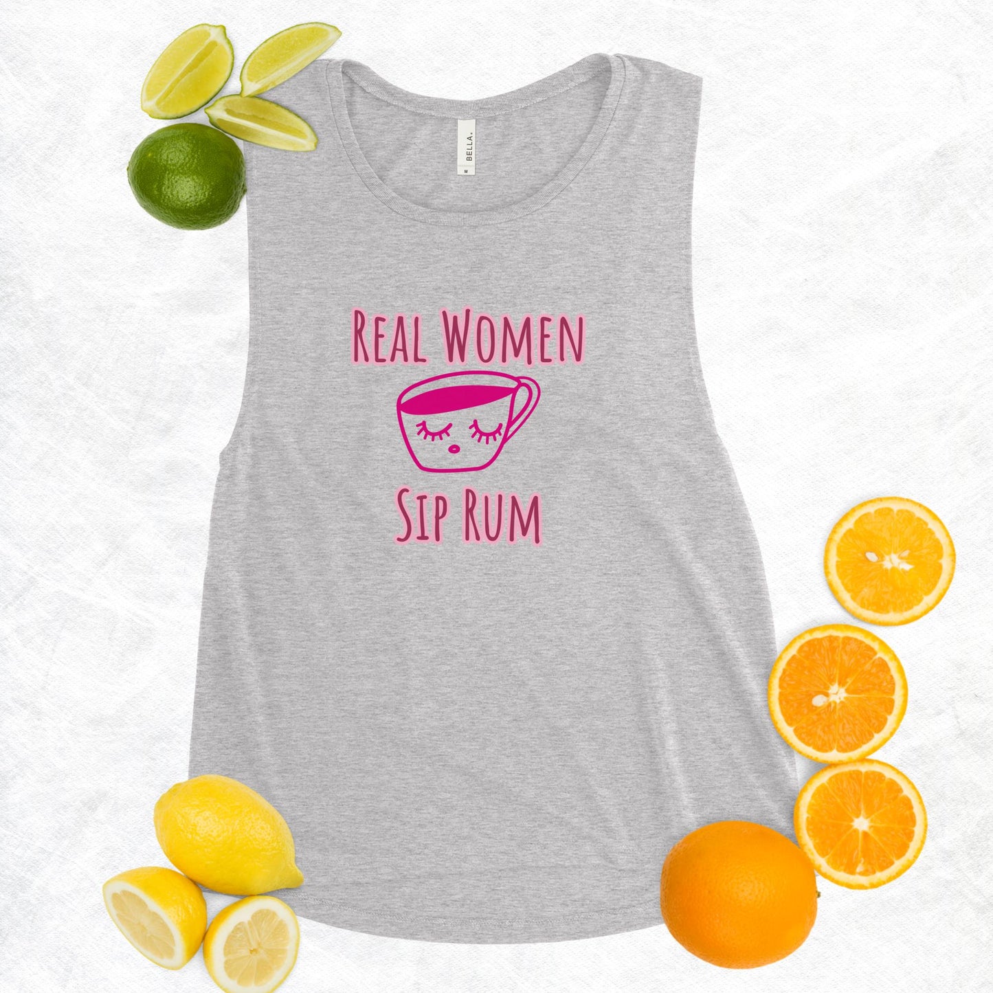 RUM/ALCOHOL THEMED - IYKYK! Ladies’ Fun and Airy Muscle Tank