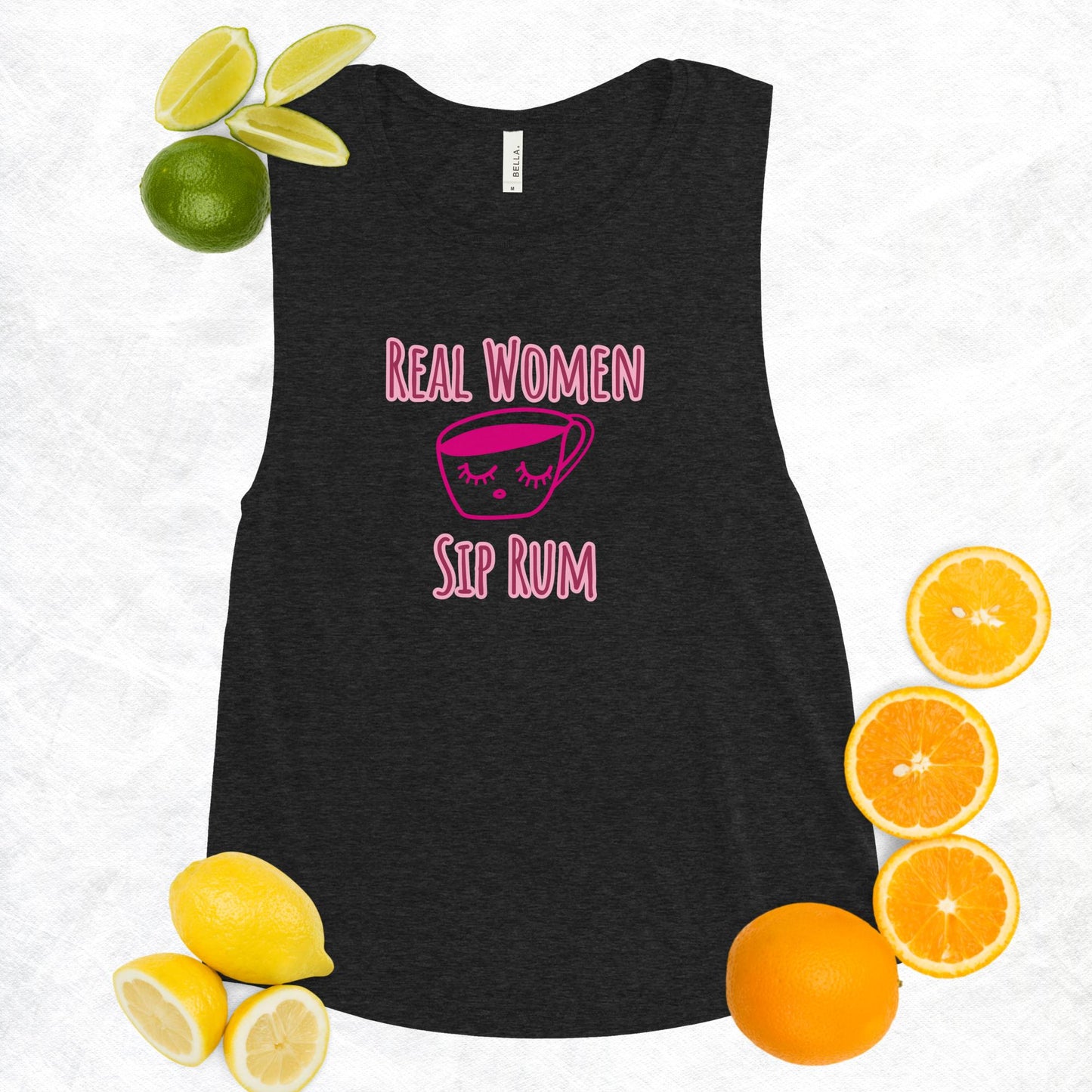 RUM/ALCOHOL THEMED - IYKYK! Ladies’ Fun and Airy Muscle Tank