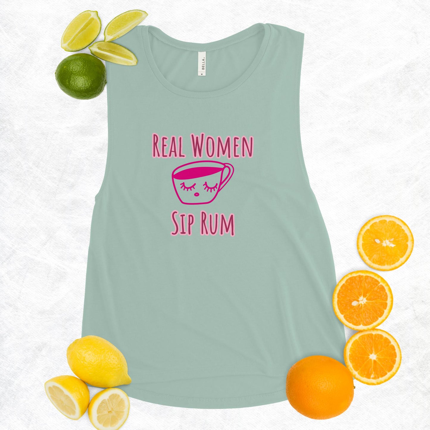 RUM/ALCOHOL THEMED - IYKYK! Ladies’ Fun and Airy Muscle Tank