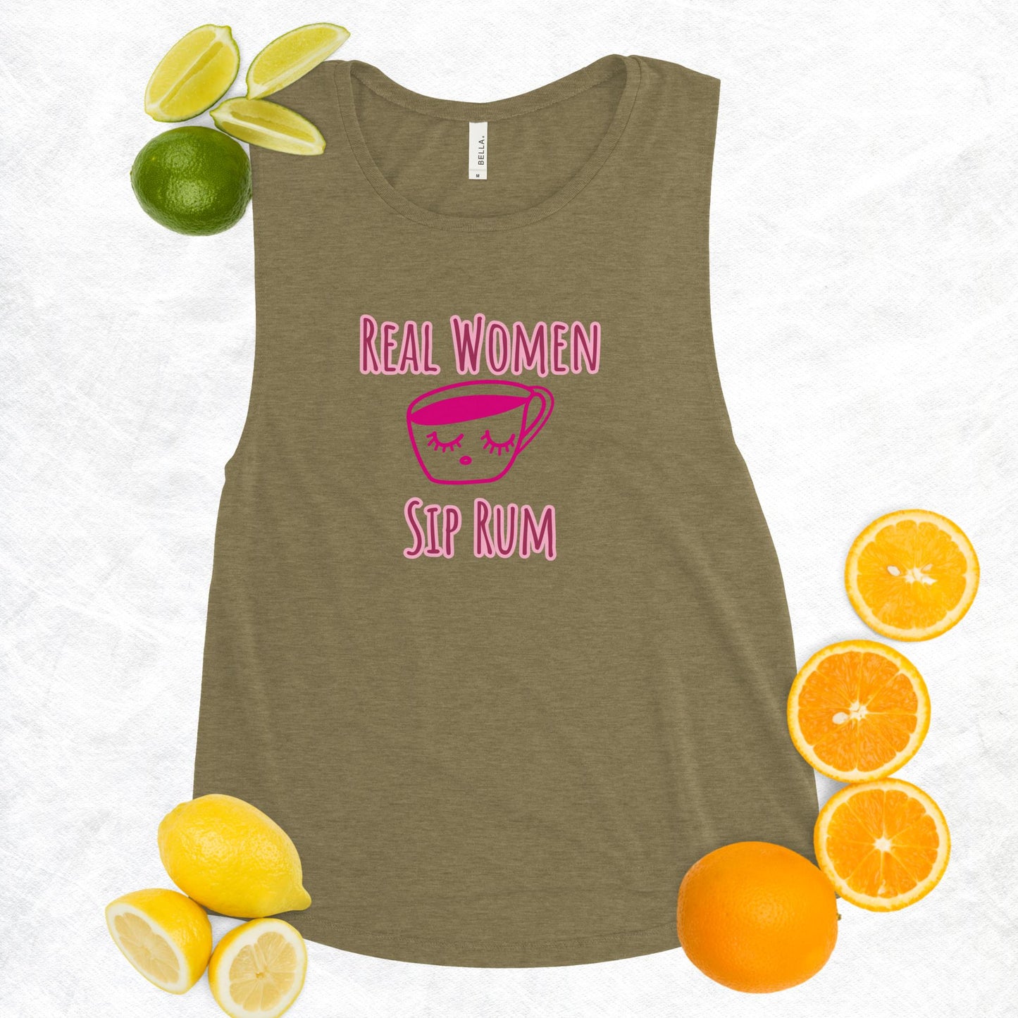 RUM/ALCOHOL THEMED - IYKYK! Ladies’ Fun and Airy Muscle Tank